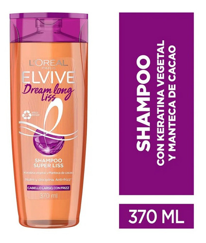 Shampoo Dream Long Liss 370 Ml Elvive