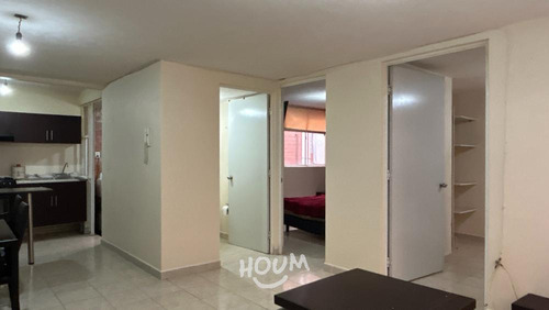Departamento En Libertad, Azcapotzalco Con 2 Recámaras, 50 M², Id: 152553