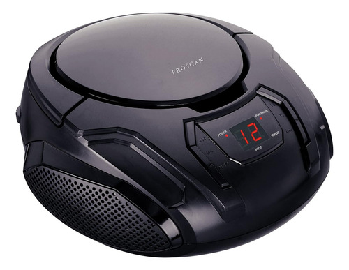 Boombox Cd Portátil Proscan Elite Con Radio Am/fm (negro)