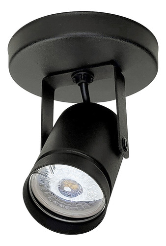 Aplique Pared Techo Lampara Spot Cabezal + Dicro Led 4w