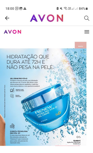 Renew Vita D Gel Creme 50gr