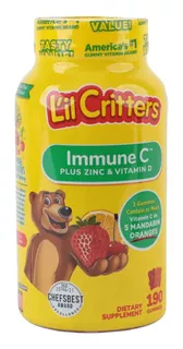 Vitamina Niños Lil Critters Immune C X 190 Gomas