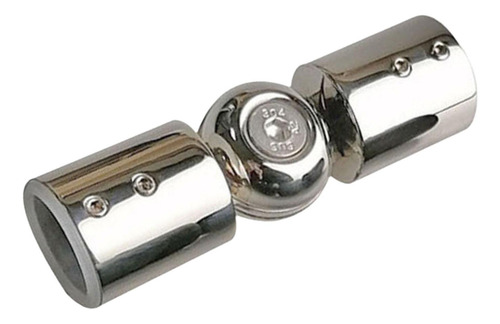 3 Conector De Esquina Para Barra De 25mm Pulido