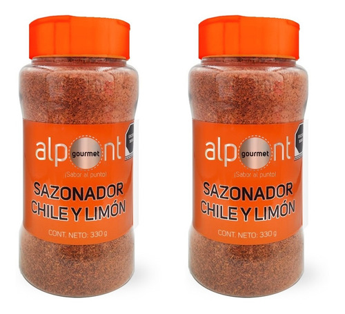 Alpont Chile Y Limon 330 Gramos 2 Piezas