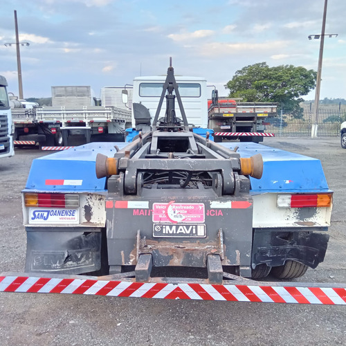 Mb 1720 Truck 6x2 Roll On Off 2002 Branco