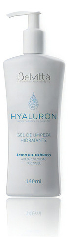 Gel Limpeza Hidrat Hyaluron 140ml Belvittà Ácido Hialurônico Tipo De Pele Todo Tipo De Piel