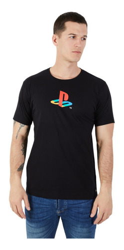 Remera Playstation ® Licencia Oficial Algodón Estampa Japon