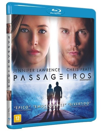 Blu Ray Passageiros Jennifer Lawrence Chris Pratt Lacrado
