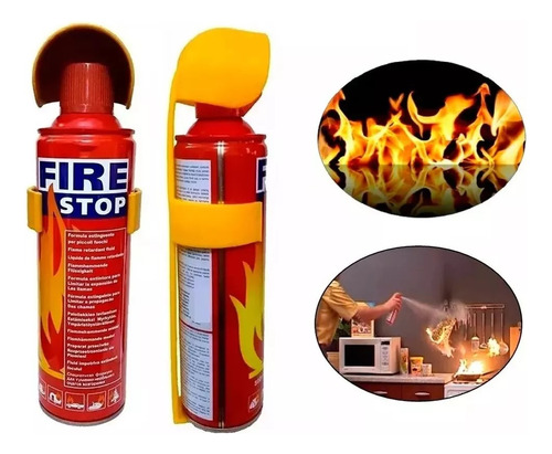 Extinguidor Extintor De Fuego Carro Moto Lancha 1000 Ml