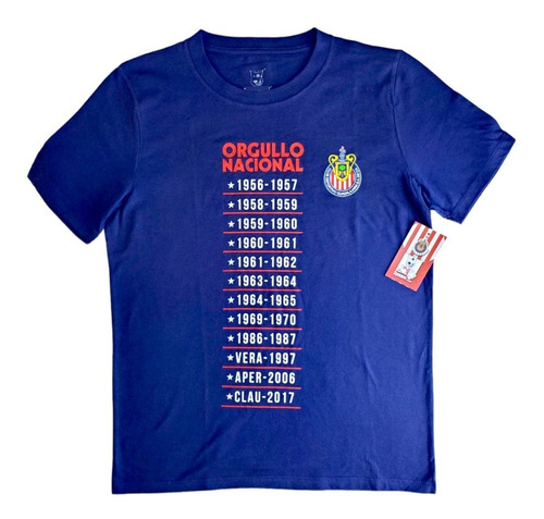 Playera Caskarita Chivas Guadalajara Orgullo Nacional Prime 