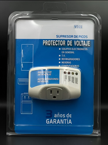 Protector Regulador Voltaje 110v Para Equipos Electrónicos 