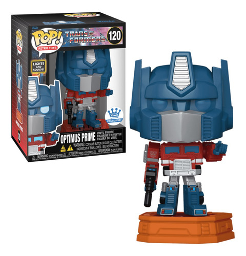 Optimus Prime Funko Pop 120 / Luces Sonidos / Transformers E