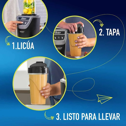 Oster® Sistema De Nutrición Actifit+tm Blstxpn7001 Negro