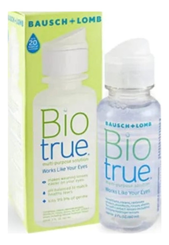  Solucion Multiproposito Para Lentes Contacto Bio-true 60ml