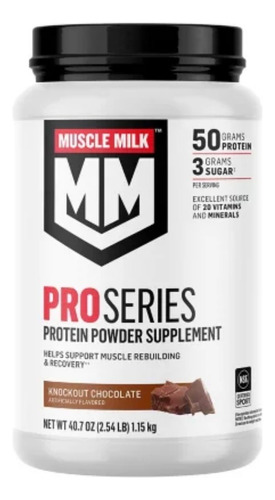 Muscle Milk Proteína De Suero De Leche Genuina 50 G En Polvo