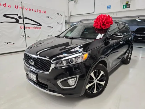 Kia Sorento 5p EX PACK, V6 TA Piel QCP GPS 7 pas. RA-18"