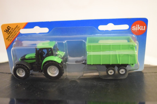 Tractor Agroton 265 C/carro Verde N 1641 Siku 1/76 C/caja