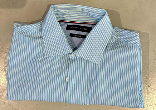 Camisa Tommy Hilfiger Hombre Import. Impecable 15 34/35