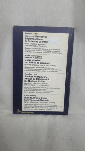 Livro Coleção Harvard De Administração Volume 5 - Harvard - Editora Nova Cultural (Usado)