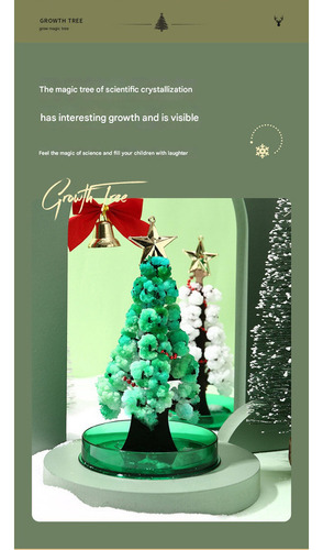 Árbol Mágico, Árbol De Cristal De Juguete Novedoso Denavidad