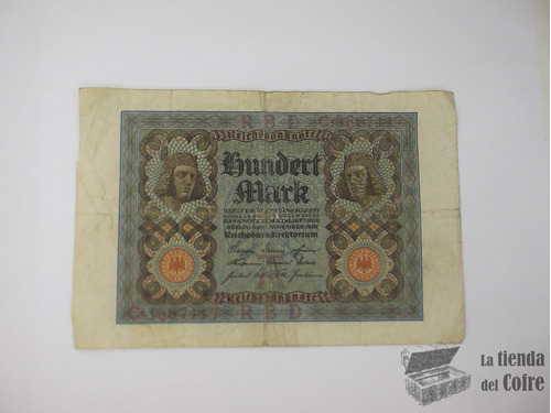 Alemania - 100 Marcos 1920 - P-69a