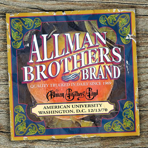 CD The Allman Brothers Band - Agosto -13-12-1970