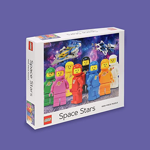 Quebra-cabeça Lego Space 1000 Peças Para Jogar Em Família E