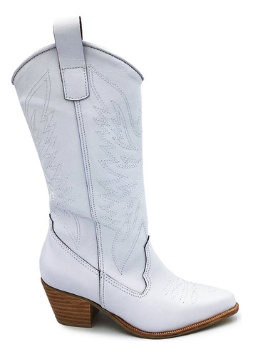 Botas Texanas Mujer Moda 100% Cuero Art: 1920 De  Tallon