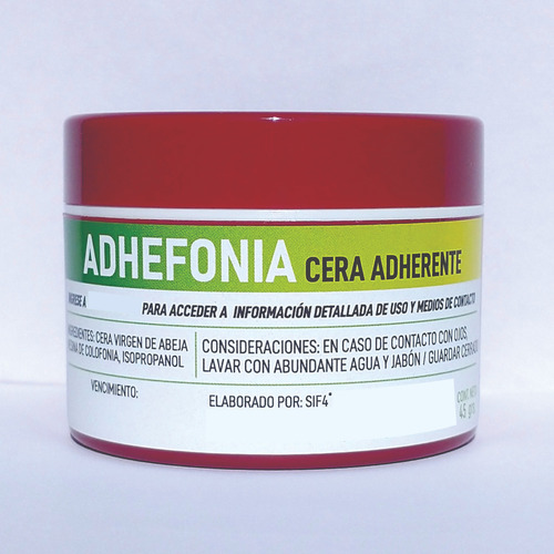 45 Gr Adhefonia Cera Adherente Resina Pole Dance Padel Tenis