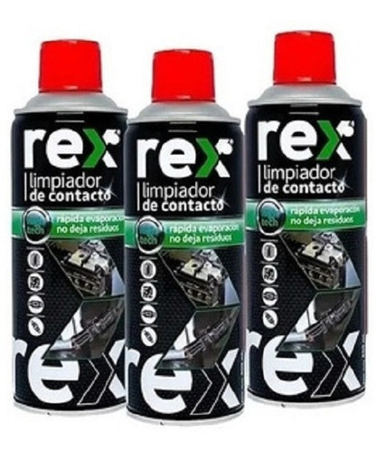 Imagen 2 de 2 de Limpiador De Contacto Marca Rex / Ferrepernos