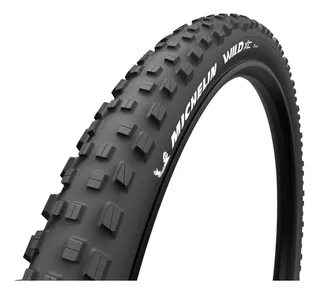 Llanta Michelin Wild Xc 29 X 2.35 Tubeless, Folding, Black,