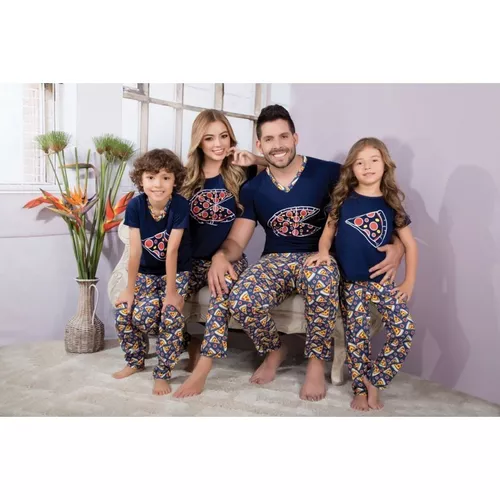 Pijamas Familia Set X 3 Mamá Papá E Hijo | Cuotas sin interés
