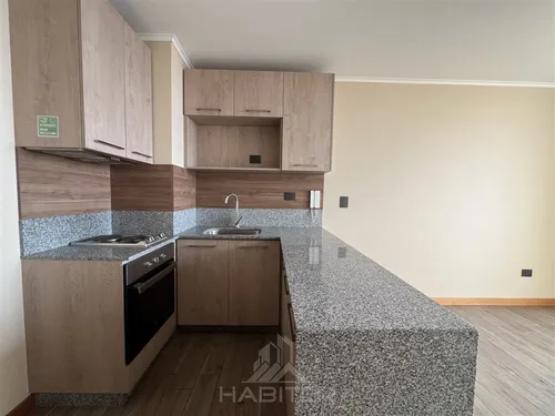 Departamento En Venta De 1 Dorm. En Talca