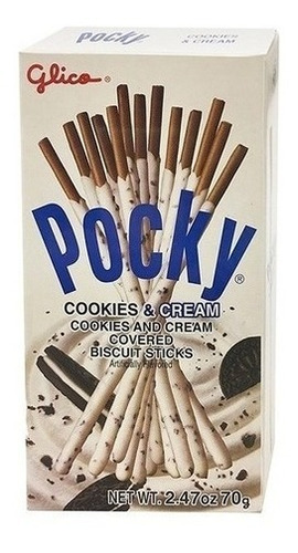 Pocky Cookies & Cream, 70g, Glico
