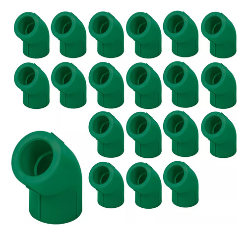 Pack 20 Pz Codo 45° Ppr 3/4 Universal