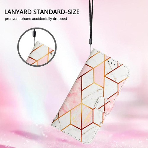 Funda For Cubot A20 Con Función Atril Y Diseño De Mármol De Poliuretano.