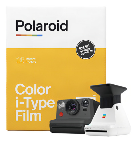 Filme Colorido Polaroid I-type Polaroid Now Onestep 16 Fotos