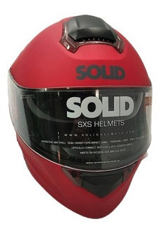 Imagen 6 de 9 de Casco De Moto Modular Integral Solid S54 Helmets L Orgm