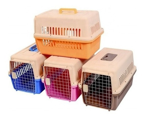 Caja Transporte Seguridad Viaje Para Mascotas Resistente.