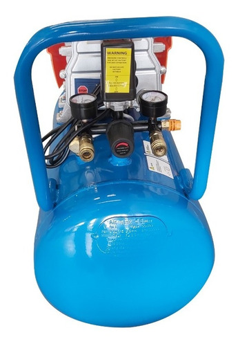Imagen 3 de 6 de Compresor Aire Logus 2,5hp 50 Litros Portatil