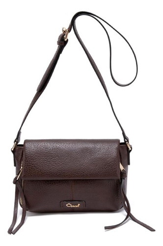 Cartera Gacel Bandolera Chocolate Car2903