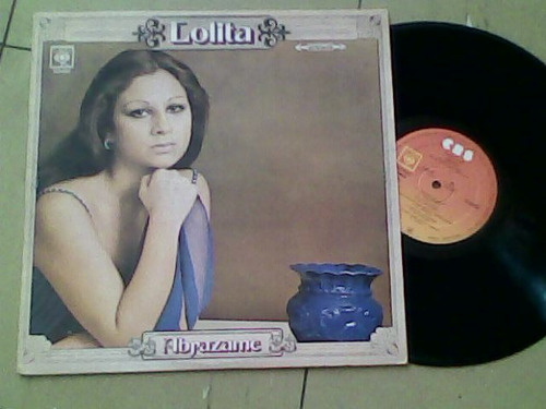 Disco Lp De Acetato Lolita, Abrazame