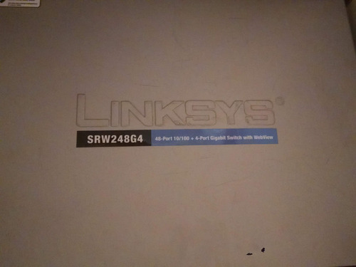 Switch Linksys Srw248g4