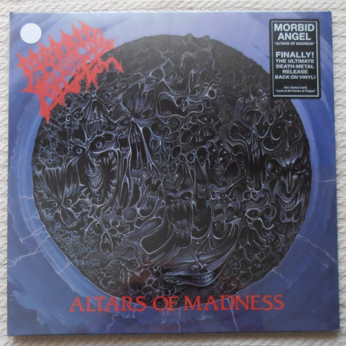 Morbid Angel - Altars Of Madness ( L P Ed. U S A 2015)