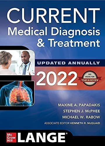 Current Medical Diagnosis And Treatment 2022 -..., De Papadakis, Max. Editorial Mcgraw Hill / Medical En Inglés