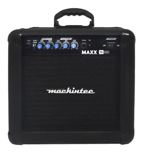 Amplificador Mackintec Maxx 15 Color Transistor para guitarra de 15W cor preto 110V/220V