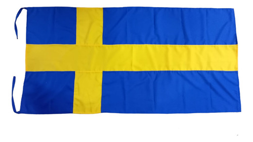 Bandera De Suecia 150 X 90cm En Tela De Buena Calidad