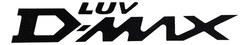 Emblema Luv Dmax Chevrolet Calcomania Compuerta Trasera