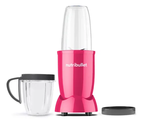 Nutribullet 600w Procesador De Alimentos Glossy Rubi 6 Pcs