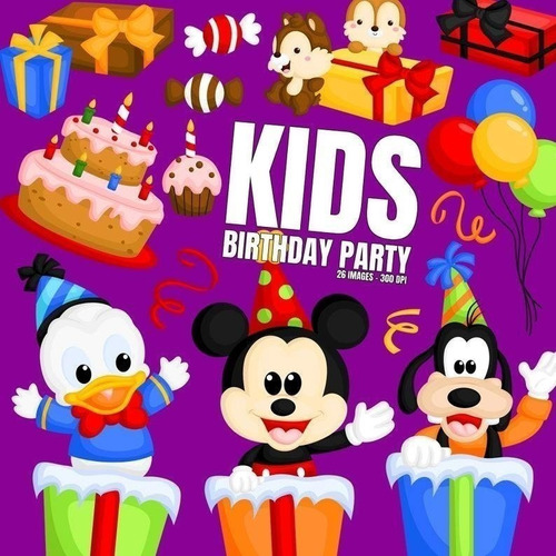Cliparts Imagenes Png Mickey Mouse Cumpleaños D23